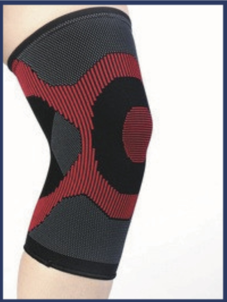 3D knit knee cap